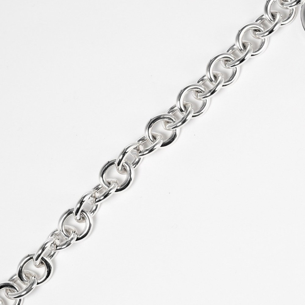TIFFANY&Co. Return to Round Tag Bracelet Silver 925 Approx. 36.33g - Picture 4 of 6